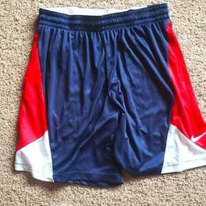 Nike Navy and Red Basketball Shorts NWT